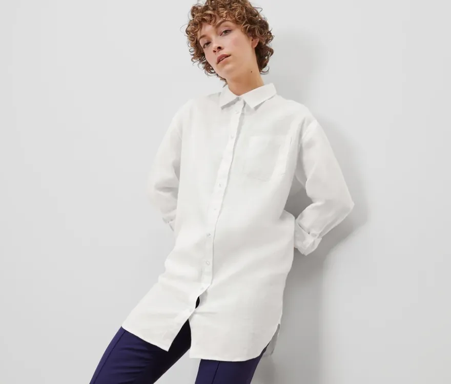 Leinenbluse