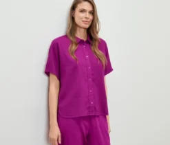 Leinenbluse