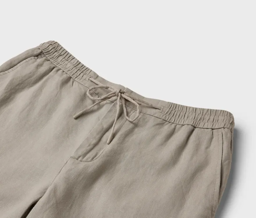 Leinen-Chino, beige