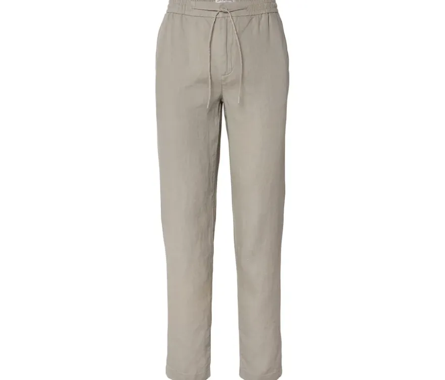 Leinen-Chino, beige