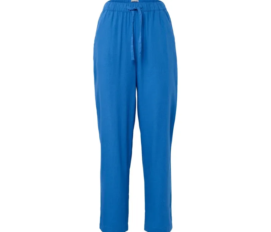 Leinenhose, blau