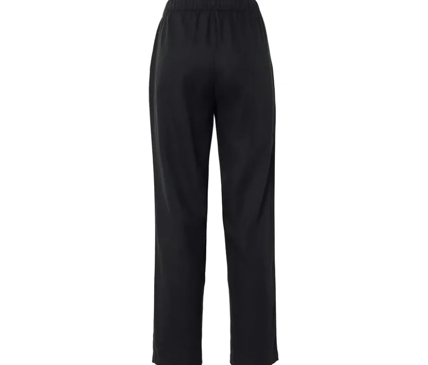 Leinenhose, schwarz