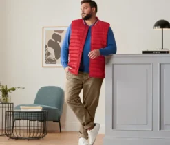 Leinen-Pullover, royalblau