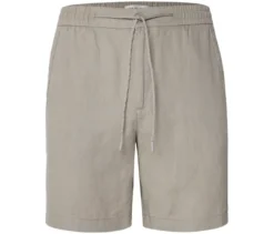 Leinen-Shorts, beige