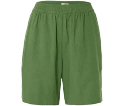 Leinenshorts, grün