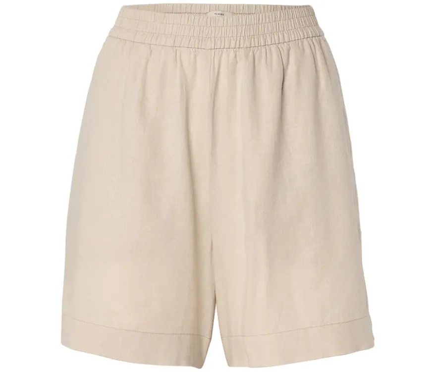 Leinenshorts, sand