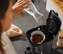 »Let's Brew Elegant« Filterkaffeemaschine, silber