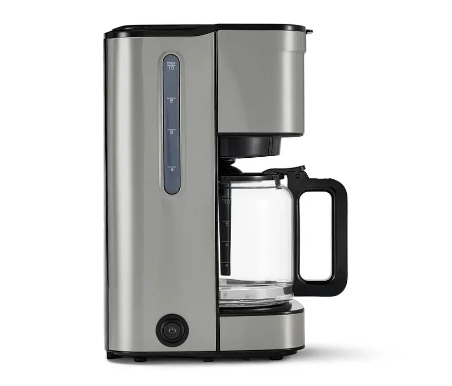 »Let's Brew Elegant« Filterkaffeemaschine, silber