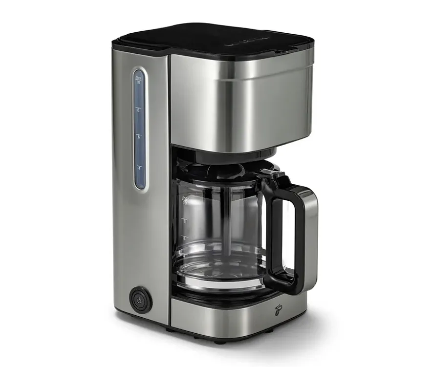 »Let's Brew Elegant« Filterkaffeemaschine, silber