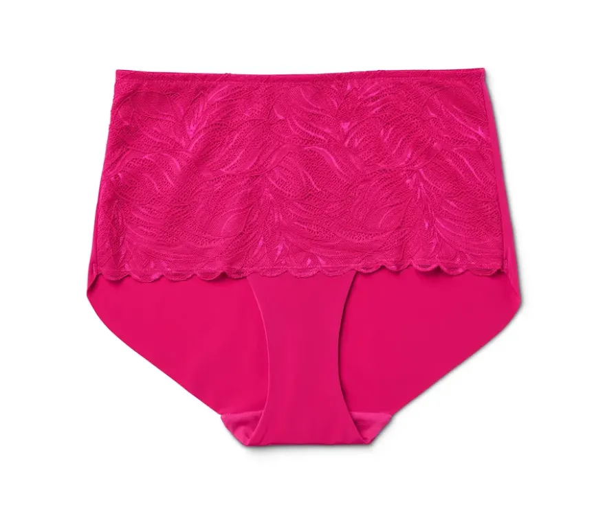 Light-shaping Highwaist-Panty, fuchsia