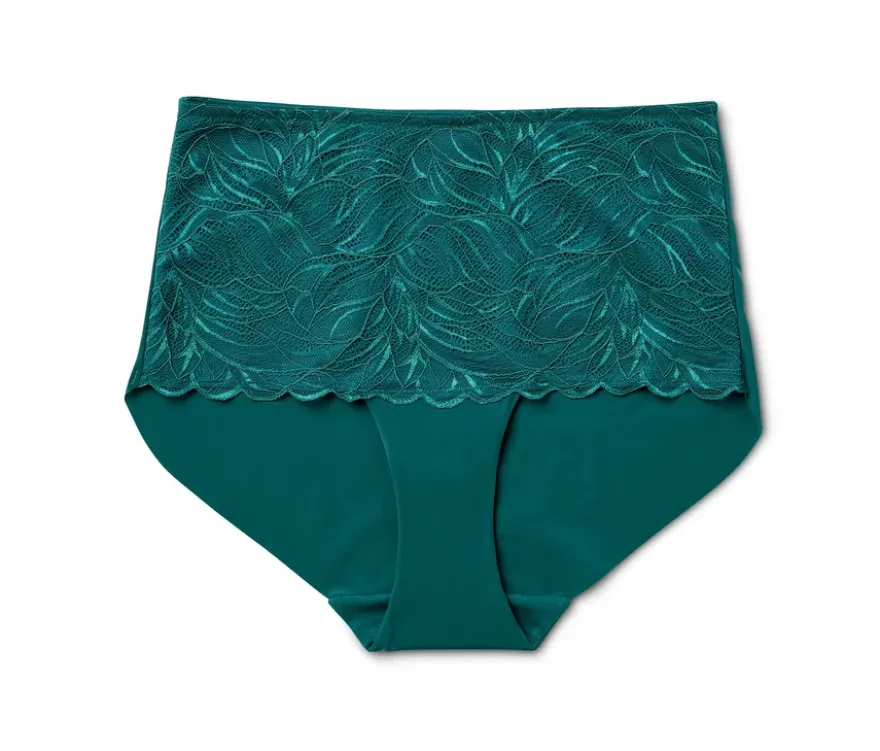 Light-shaping Highwaist-Panty, petrol