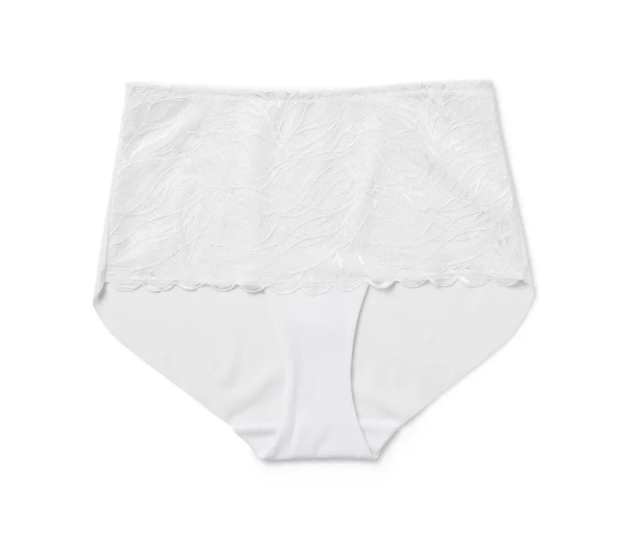 Light-shaping Highwaist-Panty, weiß