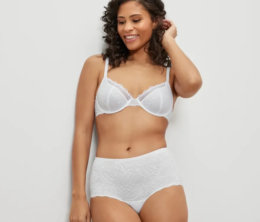 Light-shaping Highwaist-Panty, weiß