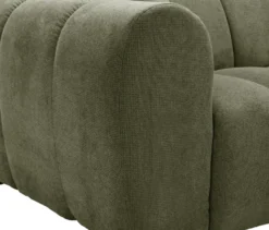 Longchair rechts mit Sofa 2-Sitzer links »Loftwave«, grün