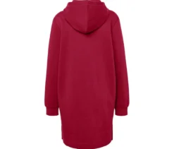 Loungewear-Kleid, dunkelrot