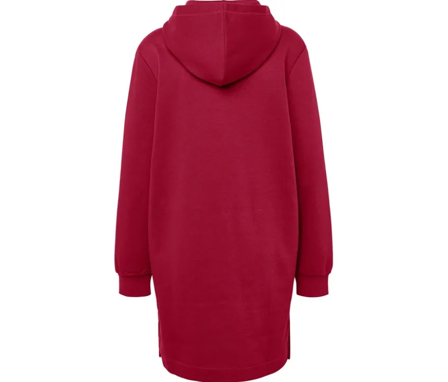 Loungewear-Kleid, dunkelrot