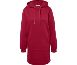 Loungewear-Kleid, dunkelrot