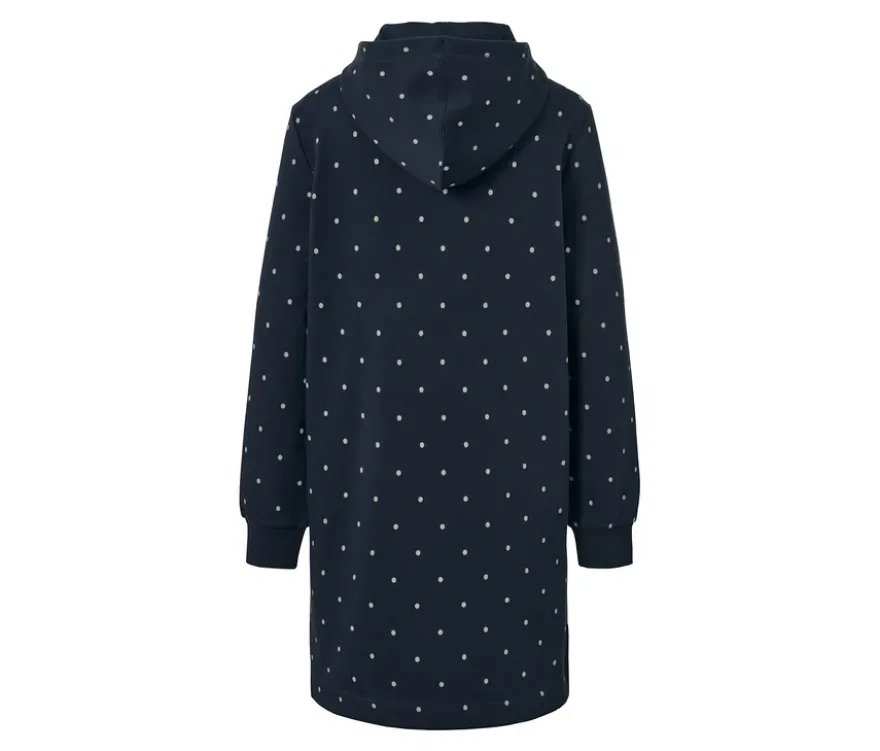 Loungewear-Kleid, Punkte