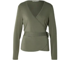 Loungewear Wickeloberteil