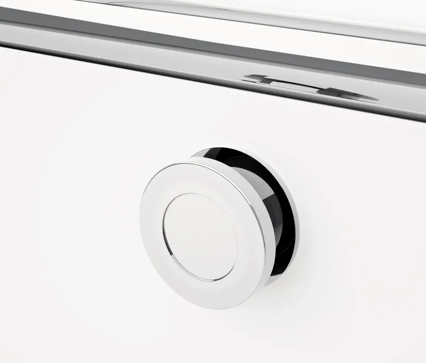 Lowboard Metall »CN3« mit 3 Klappenfächern, weiß