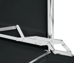 Lowboard Metall »CN3« mit Klappenfächern, schwarz