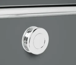 Lowboard Metall »CN3« mit Klappenfächern, grau