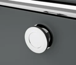 Lowboard Metall »CN3« mit 3 Klappenfächern, grau