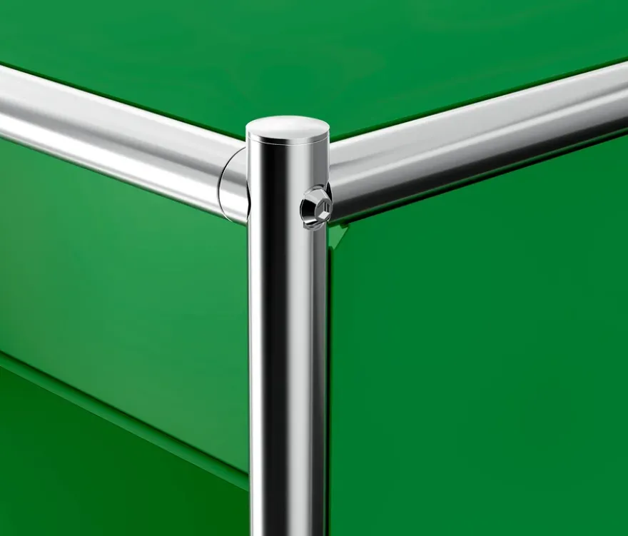 Lowboard Metall »CN3« mit 2 Klappenfächern, grün