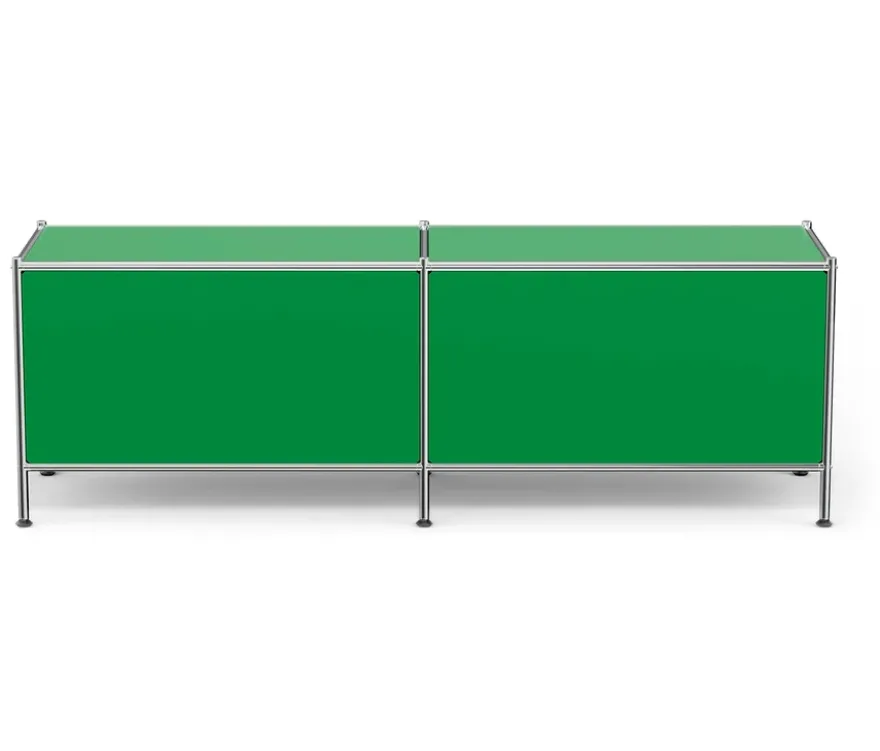 Lowboard Metall »CN3« mit 2 Klappenfächern, grün