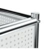 Lowboard Metall »CN3« mit Klappenfach, weiß