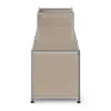 Lowboard Metall »CN3« mit Klappenfach, taupe