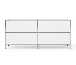 Lowboard Metall »CN3« mit 4 Schubladen, weiß