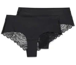 2 Magic-Cut-Brazil-Slips, schwarz