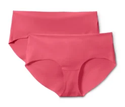 2 Magic-Cut-Pantys, korallenrot