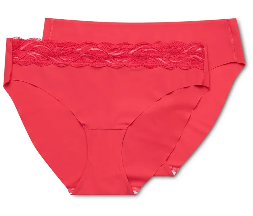 2 Magic-Cut-Slips, flamingorot