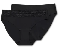 2 Magic-Cut-Slips, schwarz