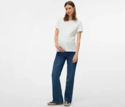 MAMALICIOUS Flared Jeans »MLEDINA«
