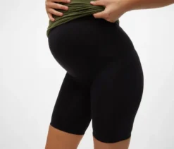 MAMALICIOUS Skinny Shorts »MLTIA JEANNE«, schwarz