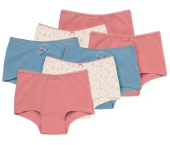 7 Mädchen-Pantys