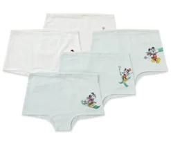 5 Mädchen-Pantys »Mickey and Friends«