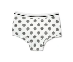 7 Mädchen-Pantys, schwarz-weiß