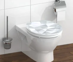 MDF WC-Sitz High Gloss Geo