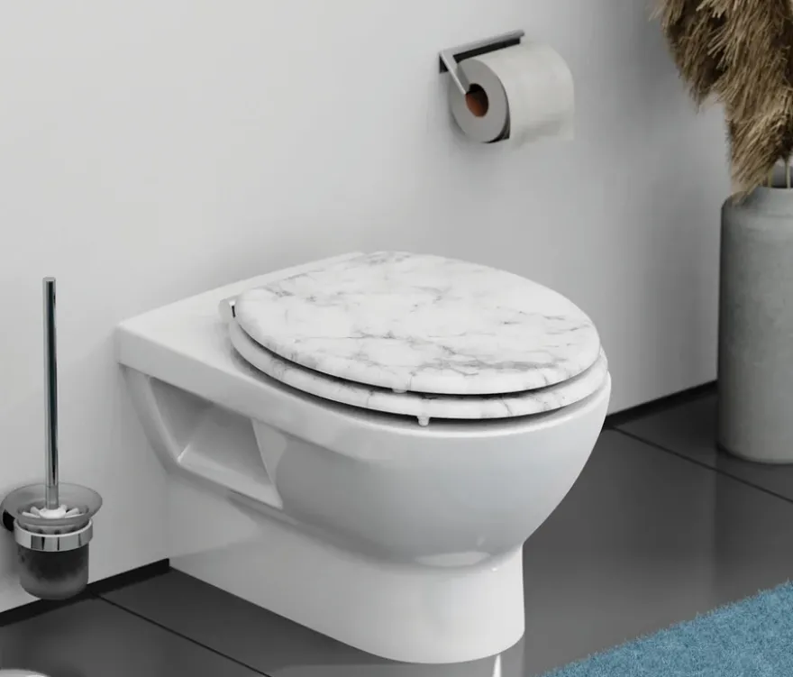MDF WC-Sitz Marmor