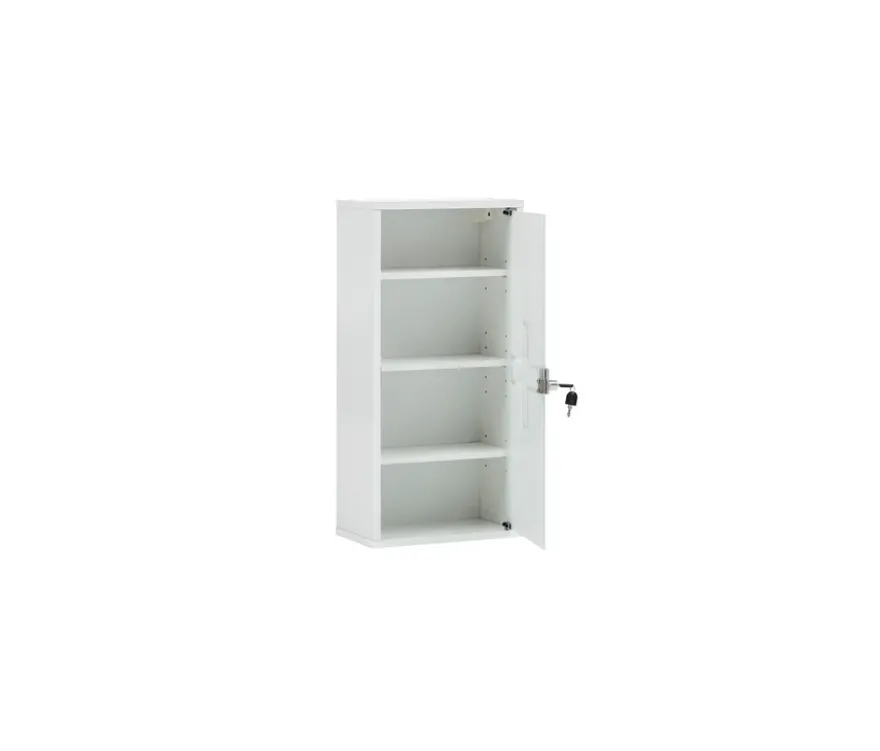 Medikamentenschrank, 1-türig, weiß