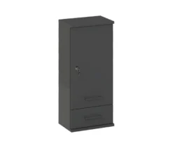 Medizinschrank »Galeno«, 1-türig, 1 Schublade, anthrazit