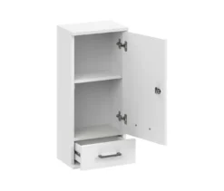 Medizinschrank »Galeno«, 1-türig, 1 Schublade, matt weiß