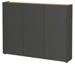 Mehrzweckschrank »Libbiano«, graphit/eiche, ca. 105 cm
