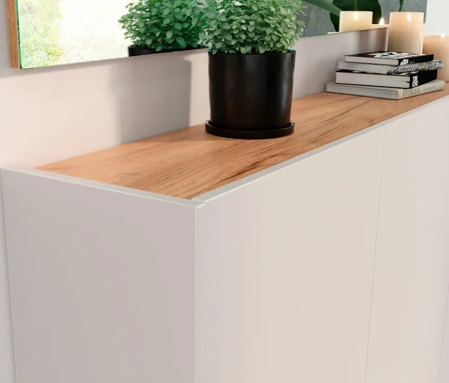 Mehrzweckschrank »Libbiano«, kaschmir, ca. 87 cm