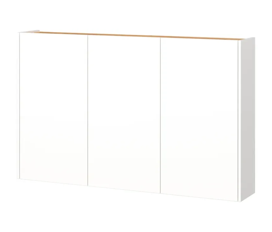 Mehrzweckschrank »Libbiano«, weiß/eiche, ca. 87 cm