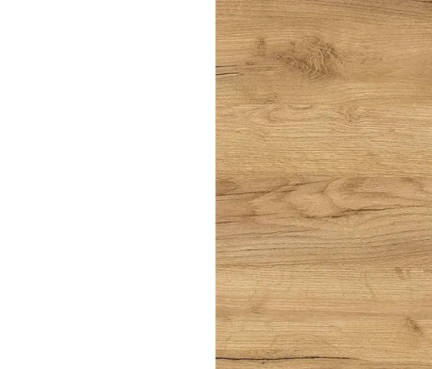 Mehrzweckschrank »Libbiano«, weiß/eiche, ca. 87 cm